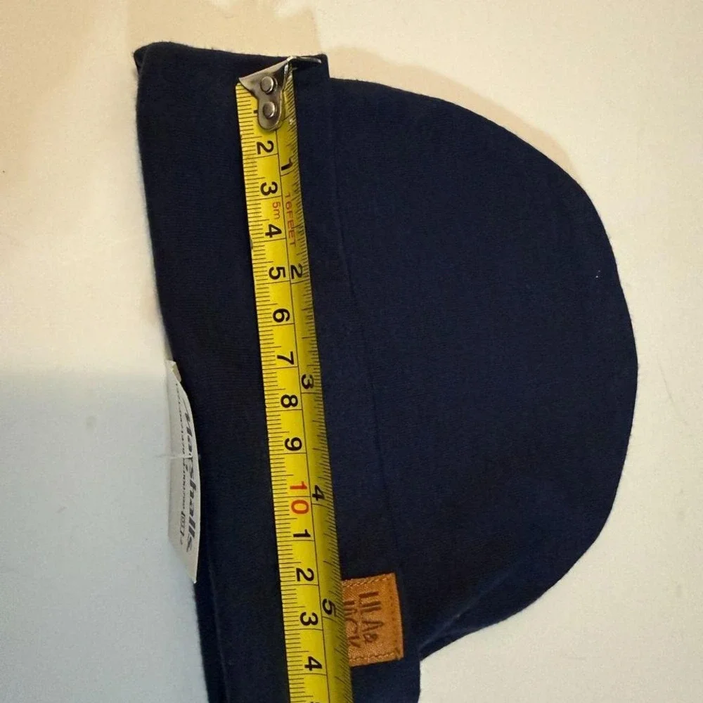 Brand new Navy Blue‎ Infant Size Baby Beanie Hat Cap by Lila and Jack